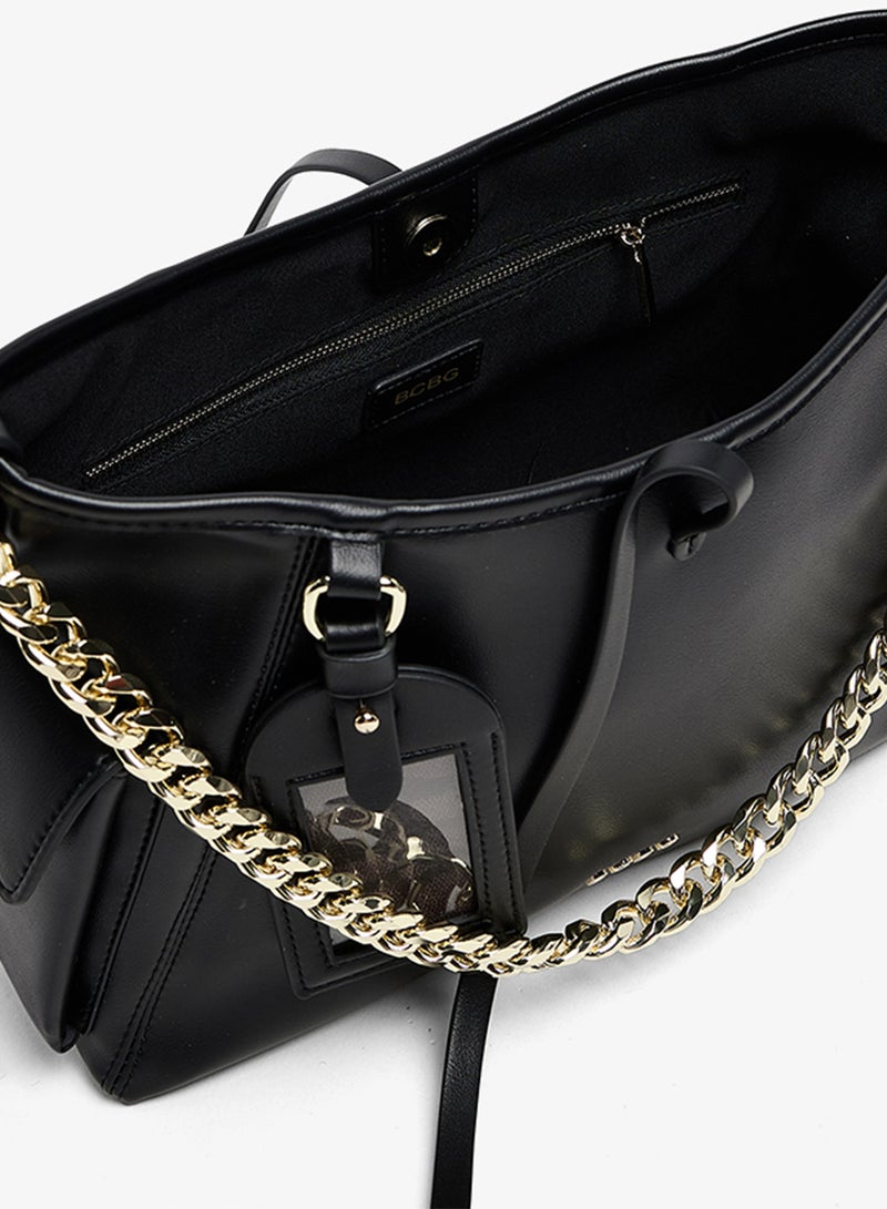 BCBG Chain Detail Shoulder Bag - Image 4